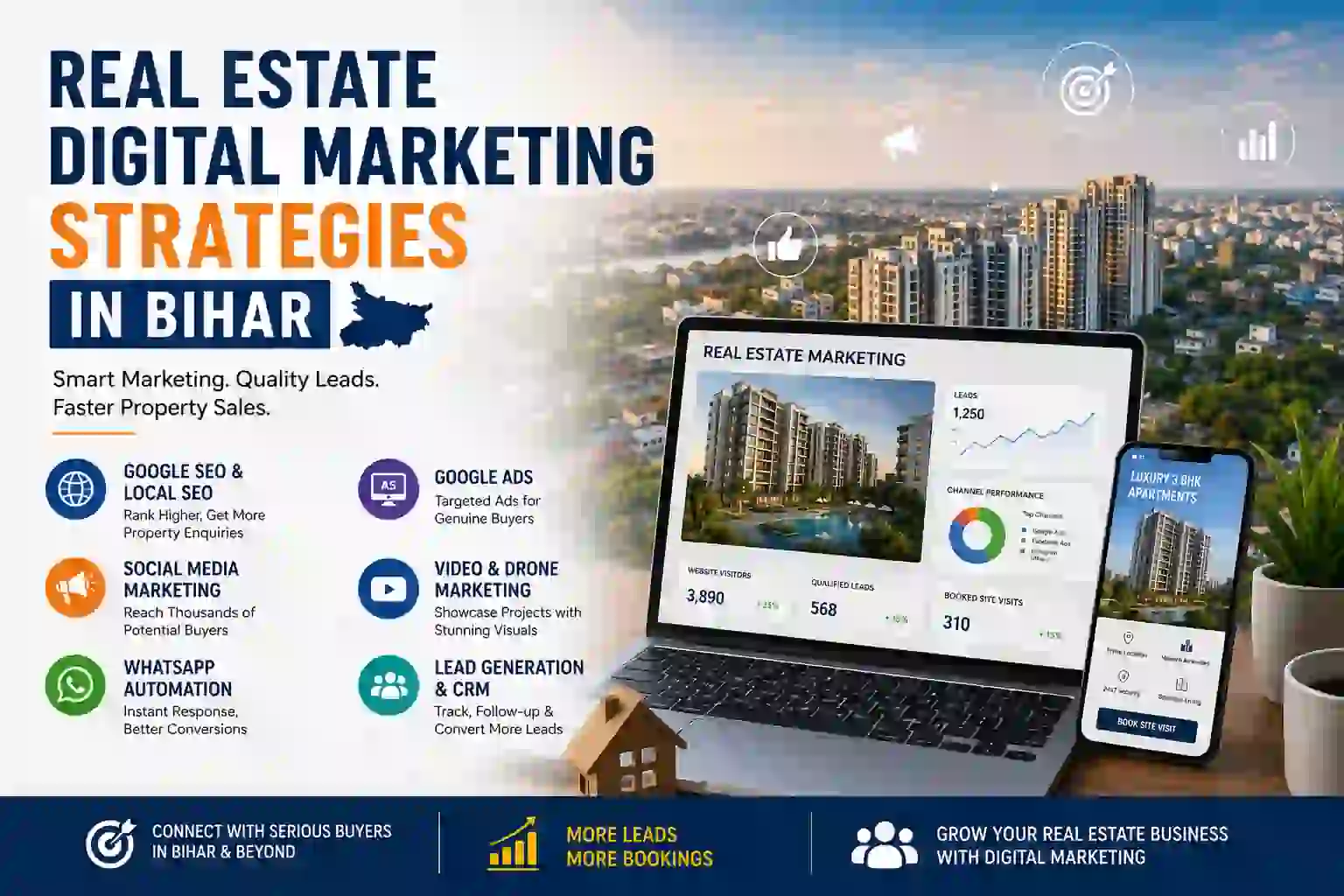 Real Estate Digital Marketing Strategies in Patna Bihar